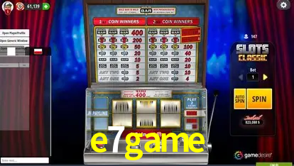 A Popularidade dos Caça-Níqueis no e7game
