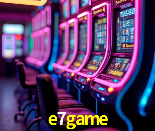 Interface moderna da plataforma e7game